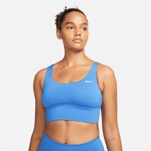 Nike Dri-Fit Women's Running Race-back Sports Bra Light Blue Size M